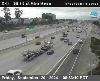 NB 15 at Mira Mesa Blvd