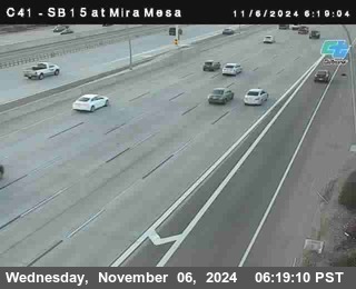 NB 15 at Mira Mesa Blvd