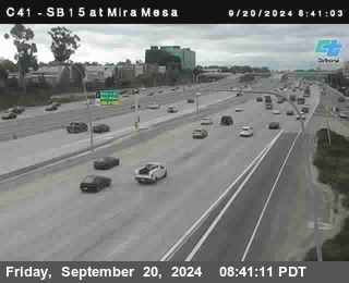 NB 15 at Mira Mesa Blvd