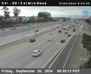 NB 15 at Mira Mesa Blvd