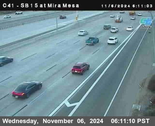 NB 15 at Mira Mesa Blvd