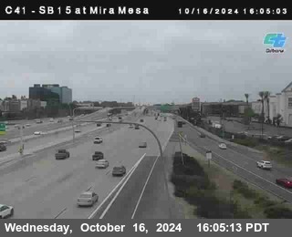 NB 15 at Mira Mesa Blvd