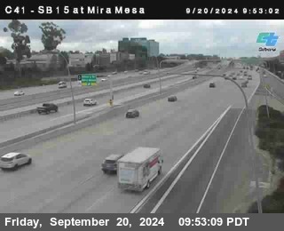 NB 15 at Mira Mesa Blvd