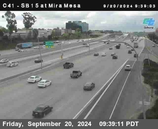 NB 15 at Mira Mesa Blvd