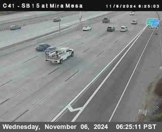 NB 15 at Mira Mesa Blvd