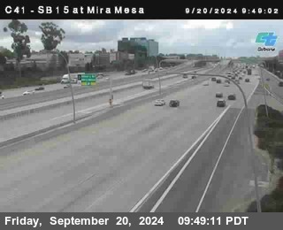 NB 15 at Mira Mesa Blvd