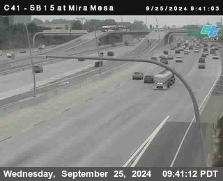 NB 15 at Mira Mesa Blvd