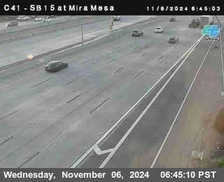 NB 15 at Mira Mesa Blvd