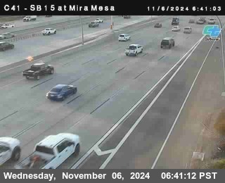 NB 15 at Mira Mesa Blvd