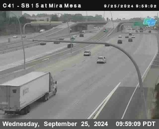 NB 15 at Mira Mesa Blvd