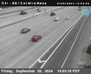 NB 15 at Mira Mesa Blvd