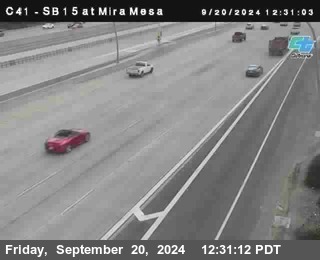 NB 15 at Mira Mesa Blvd