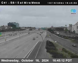 NB 15 at Mira Mesa Blvd