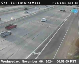 NB 15 at Mira Mesa Blvd