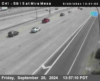 NB 15 at Mira Mesa Blvd