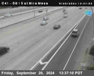 NB 15 at Mira Mesa Blvd