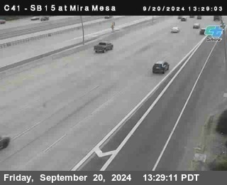 NB 15 at Mira Mesa Blvd