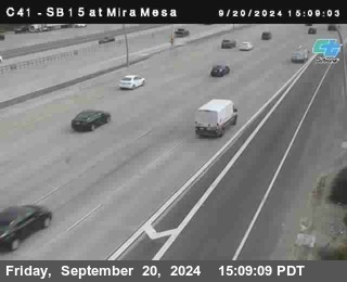 NB 15 at Mira Mesa Blvd