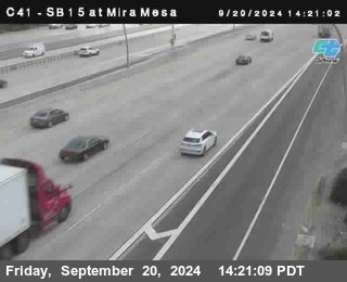 NB 15 at Mira Mesa Blvd