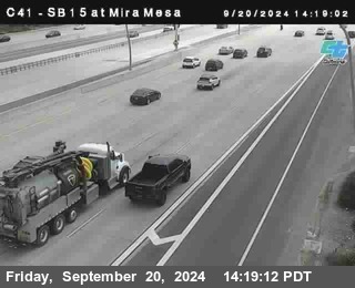 NB 15 at Mira Mesa Blvd