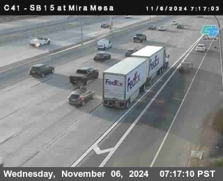 NB 15 at Mira Mesa Blvd