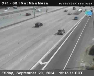 NB 15 at Mira Mesa Blvd