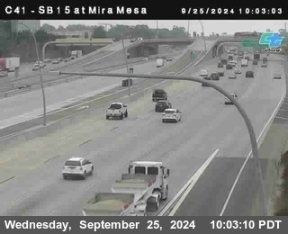 NB 15 at Mira Mesa Blvd