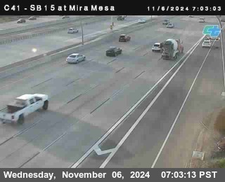 NB 15 at Mira Mesa Blvd