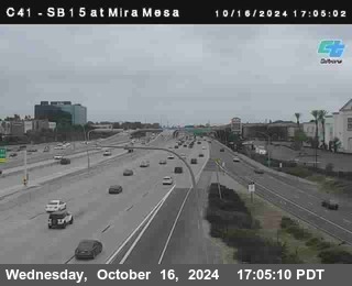 NB 15 at Mira Mesa Blvd