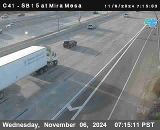 NB 15 at Mira Mesa Blvd