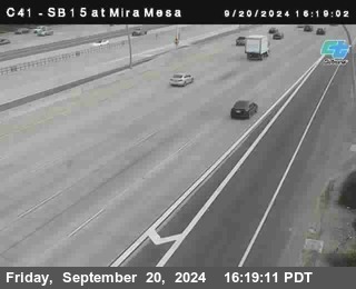 NB 15 at Mira Mesa Blvd