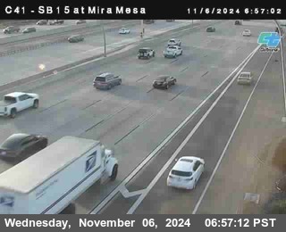 NB 15 at Mira Mesa Blvd