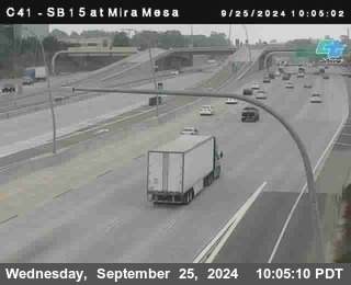 NB 15 at Mira Mesa Blvd