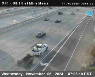 NB 15 at Mira Mesa Blvd