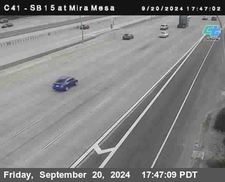 NB 15 at Mira Mesa Blvd