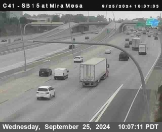 NB 15 at Mira Mesa Blvd