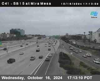 NB 15 at Mira Mesa Blvd