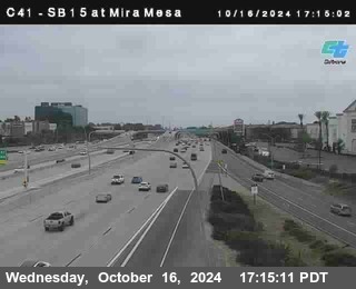 NB 15 at Mira Mesa Blvd