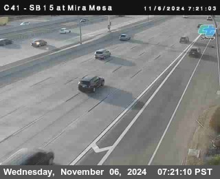 NB 15 at Mira Mesa Blvd