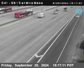 NB 15 at Mira Mesa Blvd