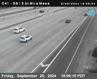 NB 15 at Mira Mesa Blvd