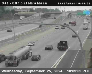 NB 15 at Mira Mesa Blvd