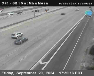 NB 15 at Mira Mesa Blvd