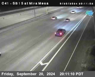 NB 15 at Mira Mesa Blvd