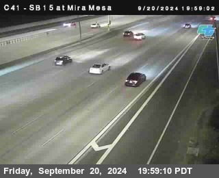 NB 15 at Mira Mesa Blvd