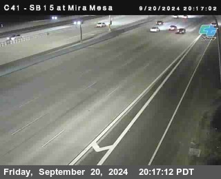 NB 15 at Mira Mesa Blvd