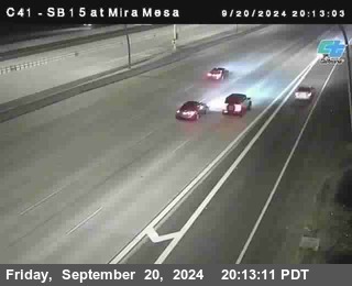 NB 15 at Mira Mesa Blvd