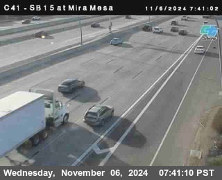 NB 15 at Mira Mesa Blvd