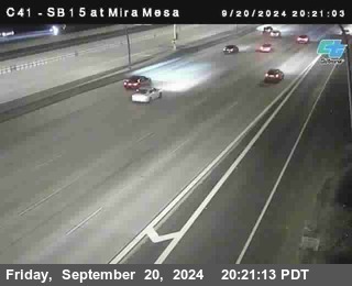 NB 15 at Mira Mesa Blvd