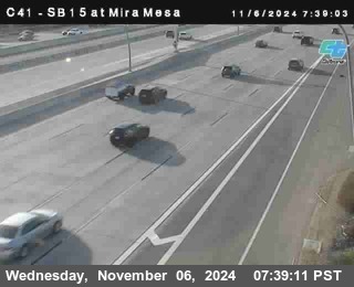 NB 15 at Mira Mesa Blvd